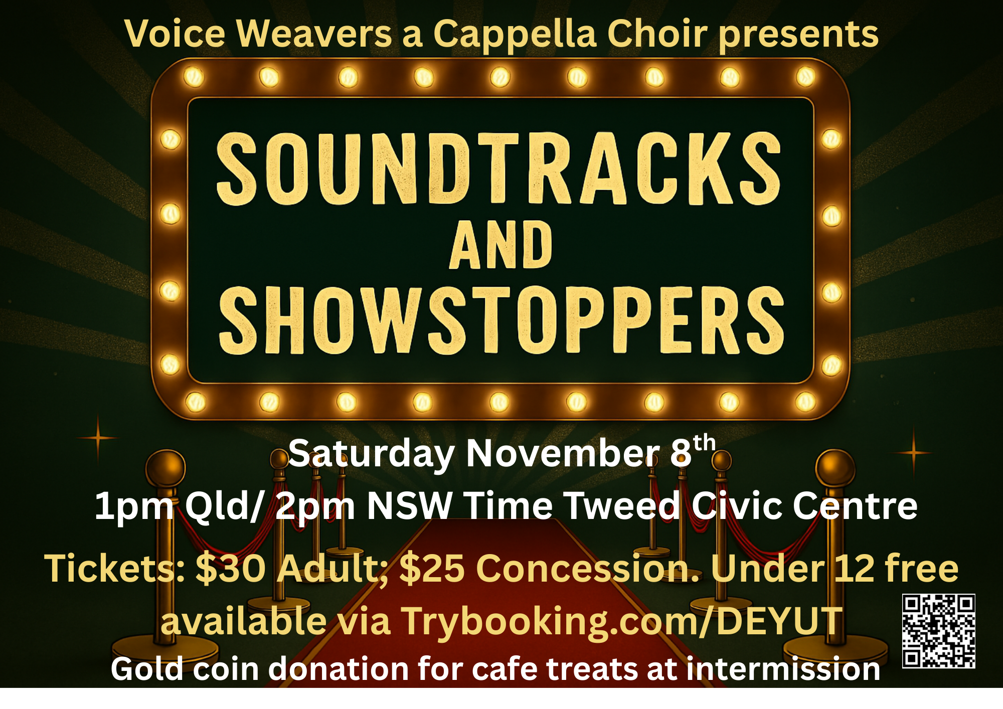 Soundtracks and Show Stoppers Voice Weavers Annual Concert